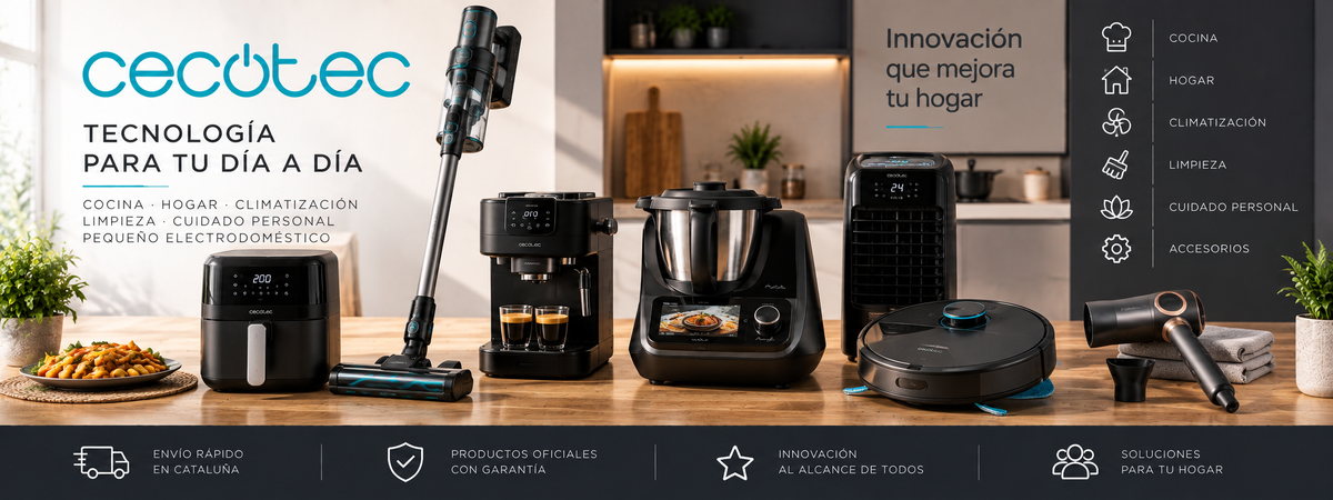 Cecotec: cocina, limpieza, climatización y hogar | Electromarpi