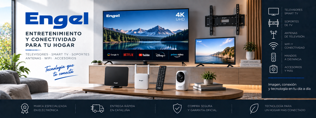 Engel: televisores, Smart TV, soportes, antenas y conectividad | Electromarpi