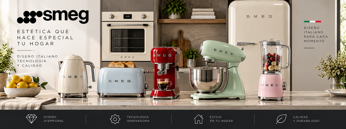 Smeg: electrodomésticos de diseño italiano para cocina y hogar | Electromarpi