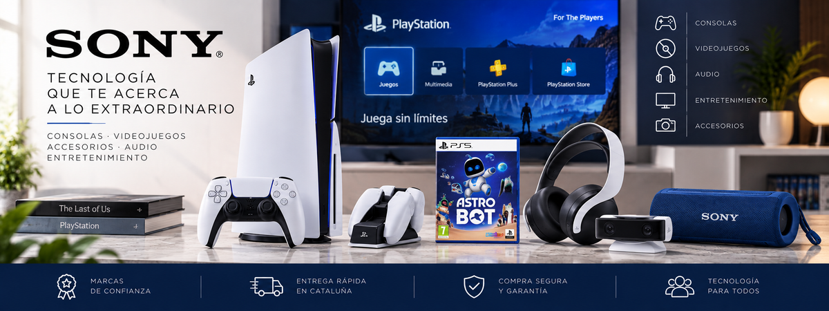 Sony: PlayStation, videojuegos, audio y fotografía | Electromarpi