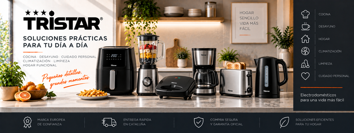 Tristar: cocina, desayuno, climatización y hogar | Electromarpi