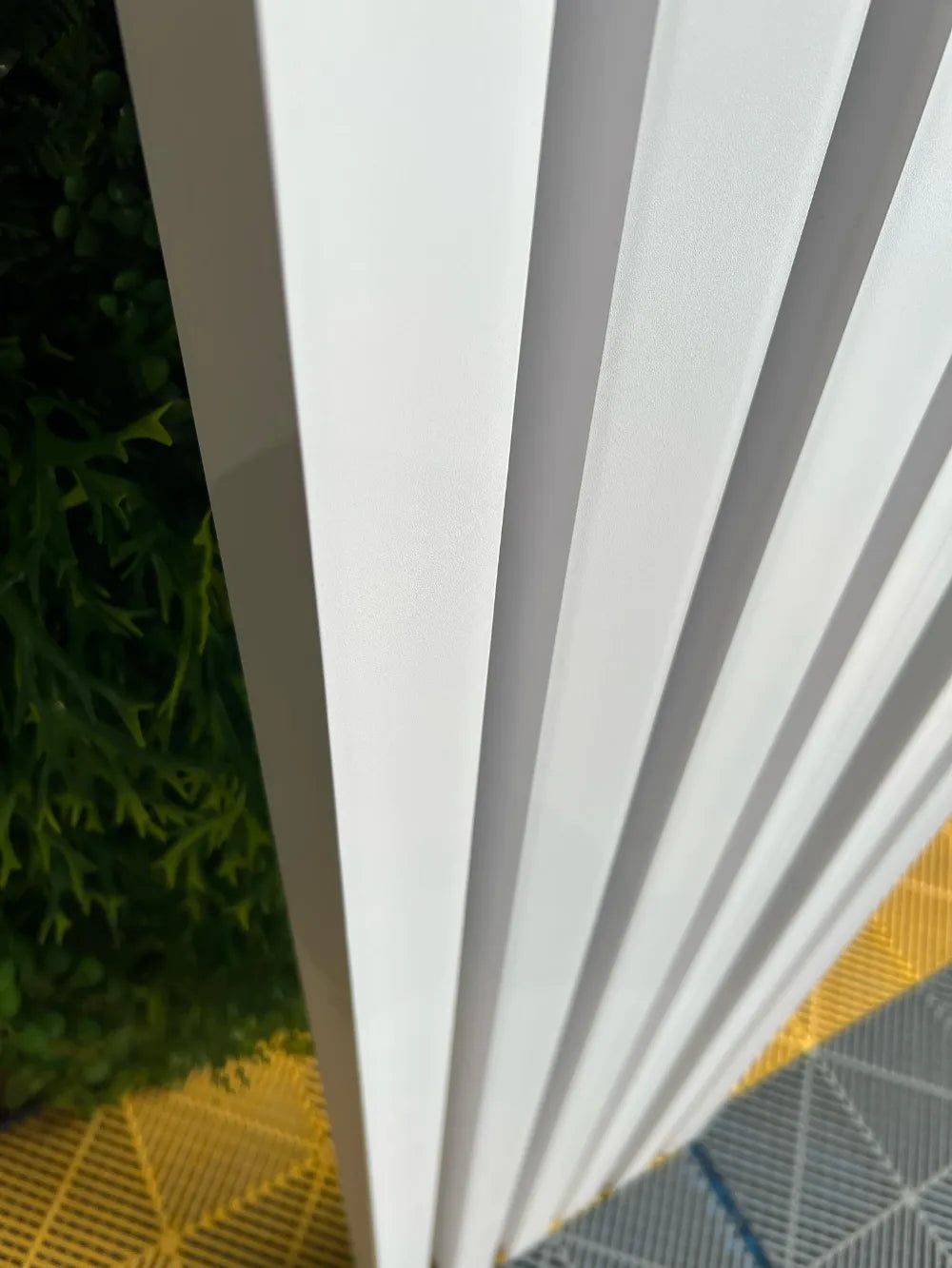 Separador de ambientes PVC 50x50 Blanco 290 cm