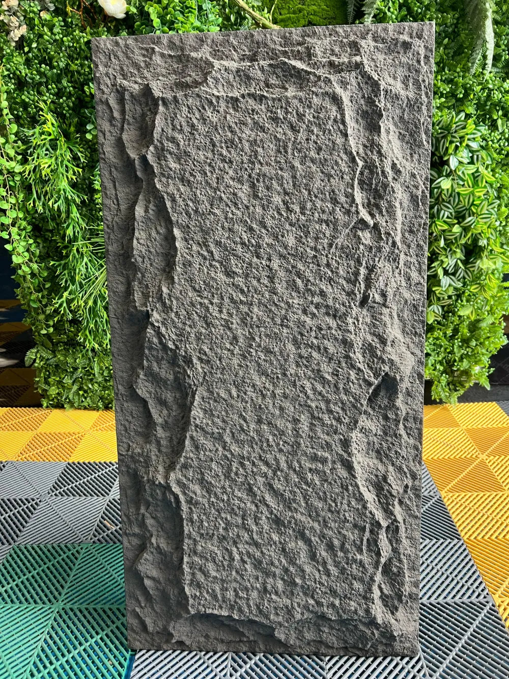Panel de piedra PU Stone Negra 120 x 60 cm