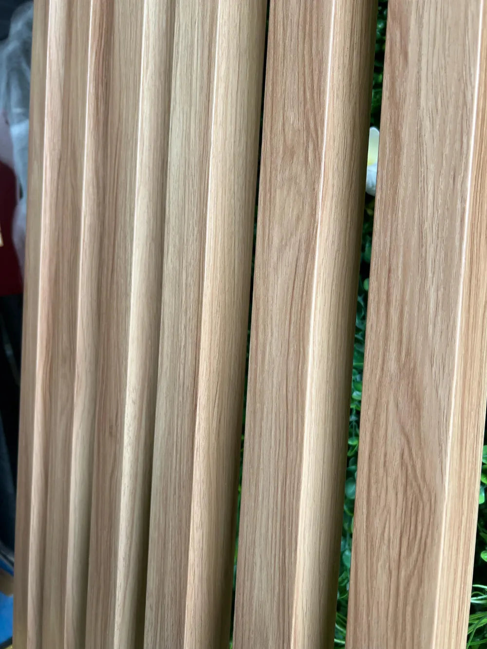 Separador de ambientes PVC 50x50 Madera 290 cm