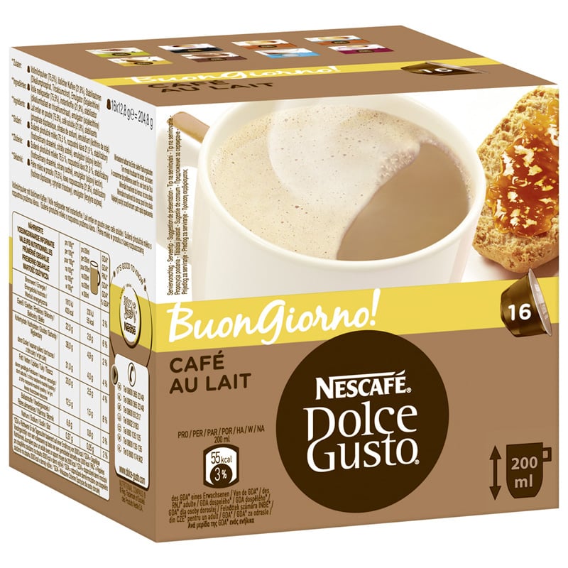 ESTUCHE DOLCE G. 12486521 CAFE AU LAIT 16CAP
