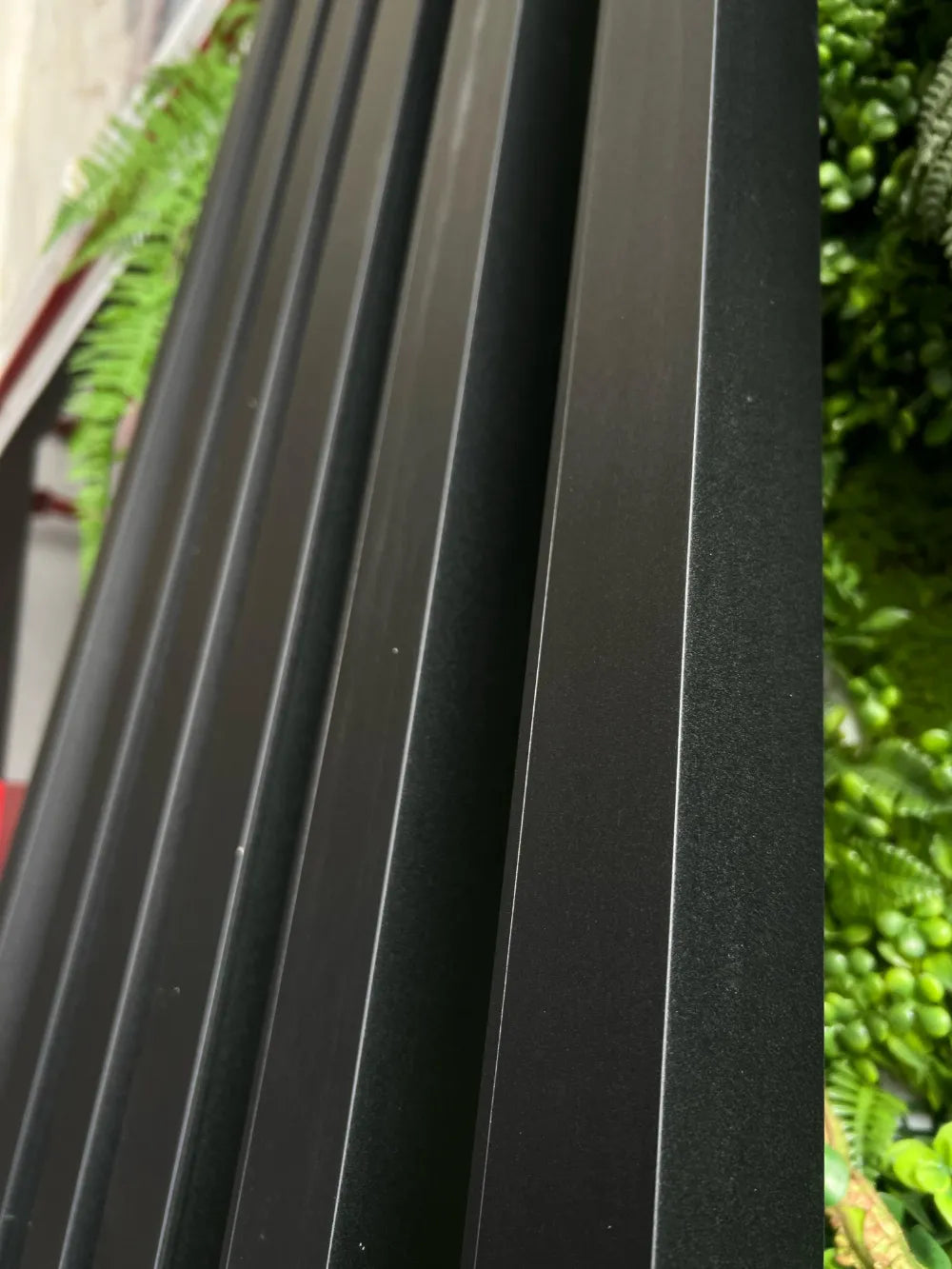 Separador de ambientes PVC 50x50 Negro 290 cm