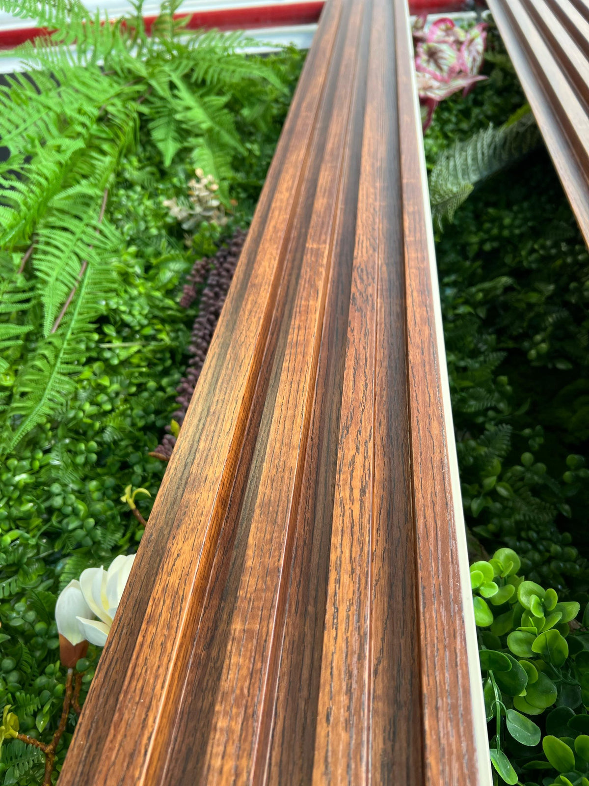 Listón decorativo PVC Madera Cerezo Regular 290 x 16 cm