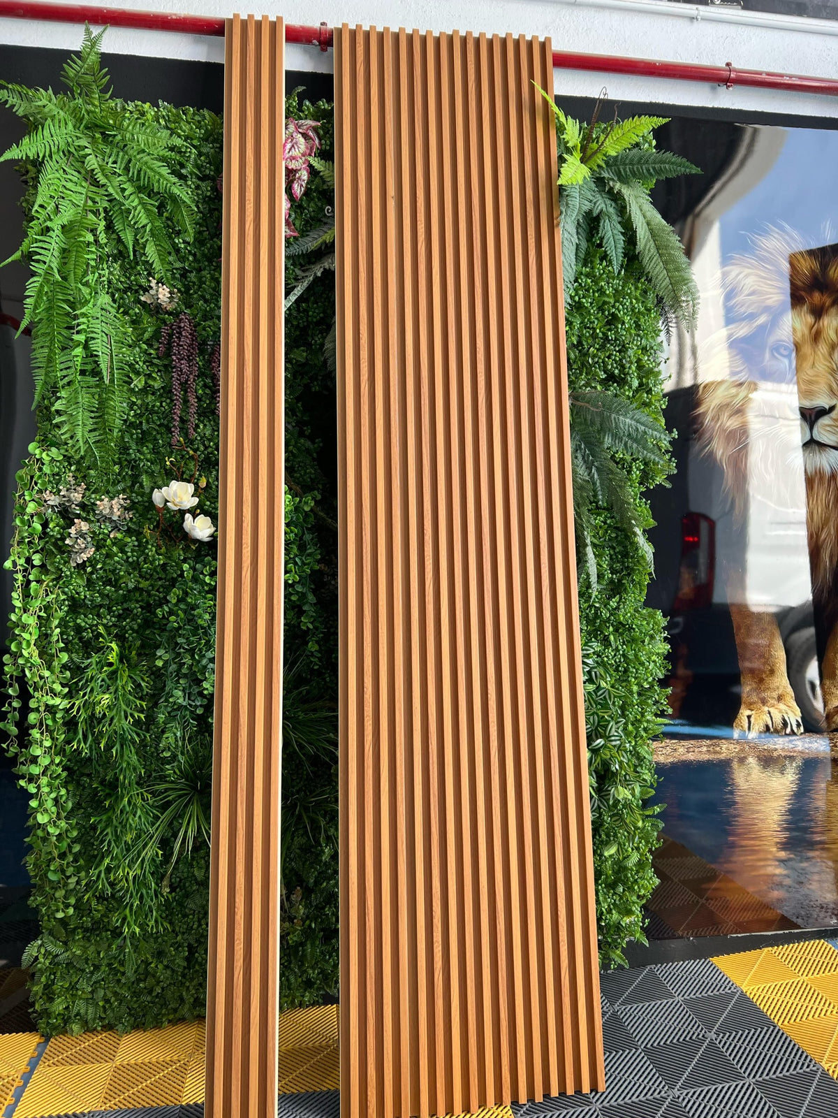 Listón decorativo PVC Madera Cerezo Regular 290 x 16 cm