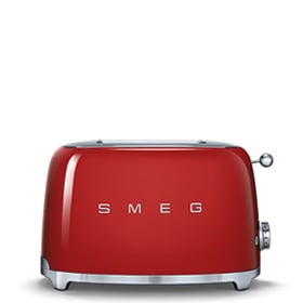 TOST. SMEG TSF01RDEU 2R CORTO ROJA 950W