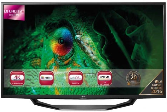 TV LG 65" 65UH625 UHD 1200hz STV WEB3 HDRPRO