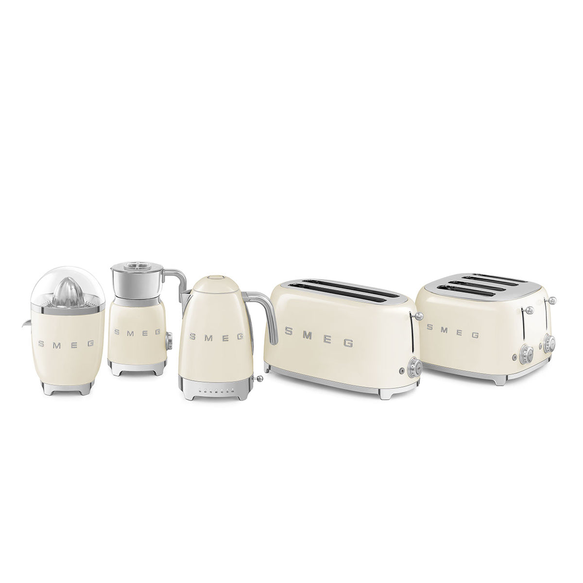 TOST. SMEG TSF02CREU 2R CREMA 1500W