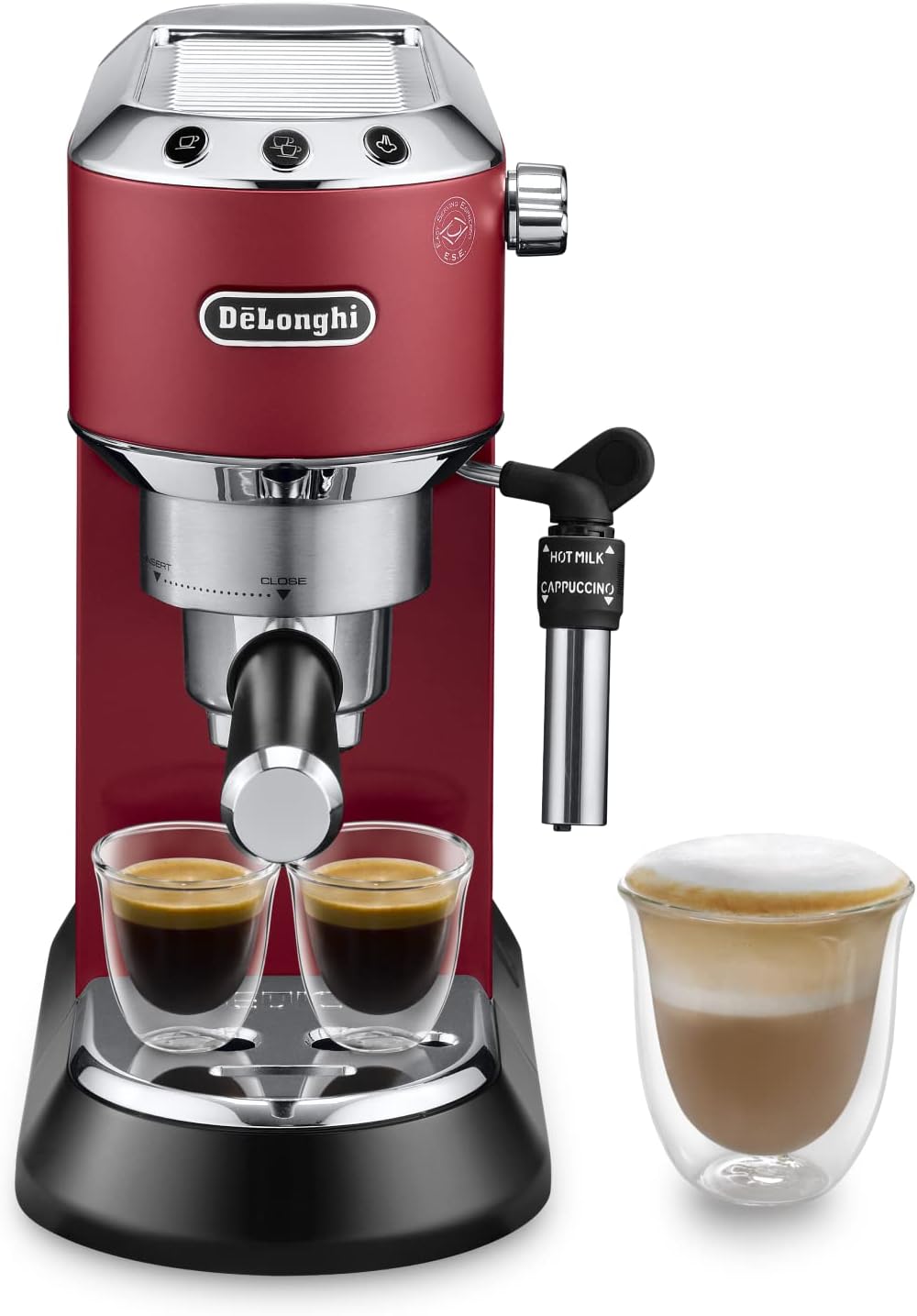 CAFET. DELONGHI EC685.R ROJA 15BAR EXPRESS