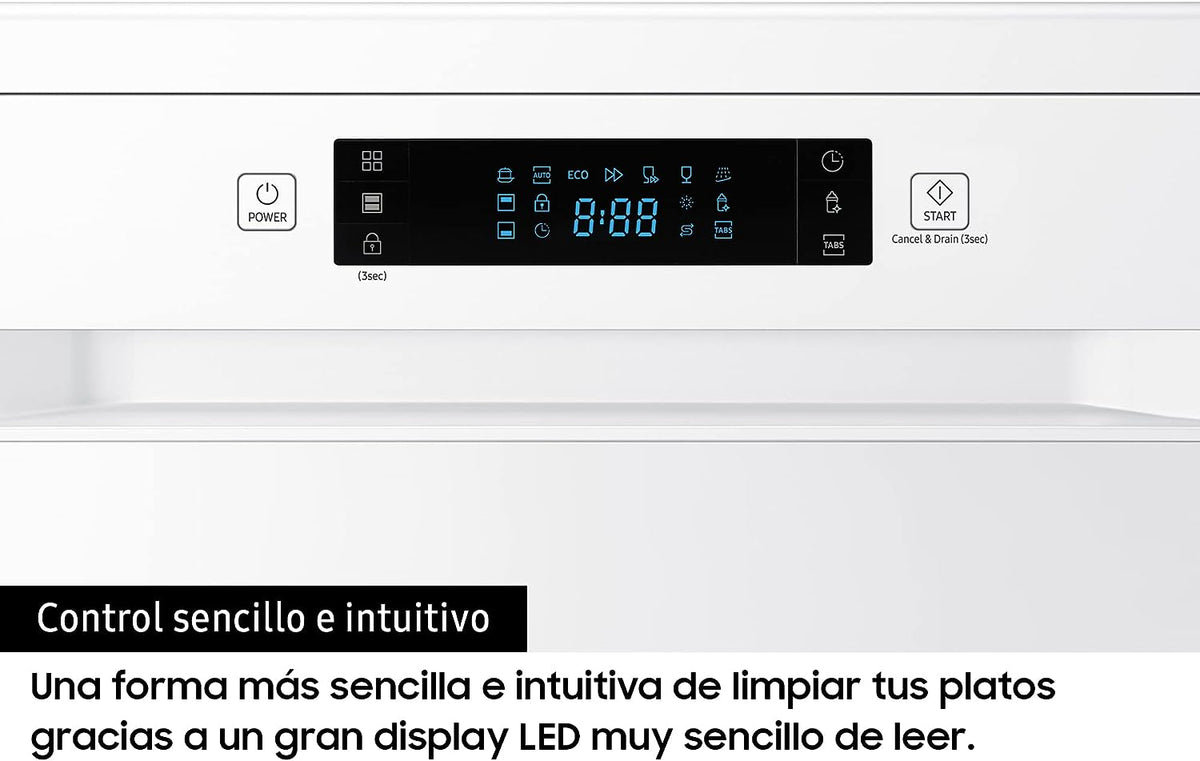 Samsung DW60M6050FW – detalle adicional del lavavajillas