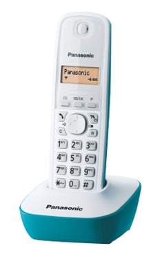 TELEFONO DECT PANASONIC KX-TG1611SPC BLANCO/TURQUE