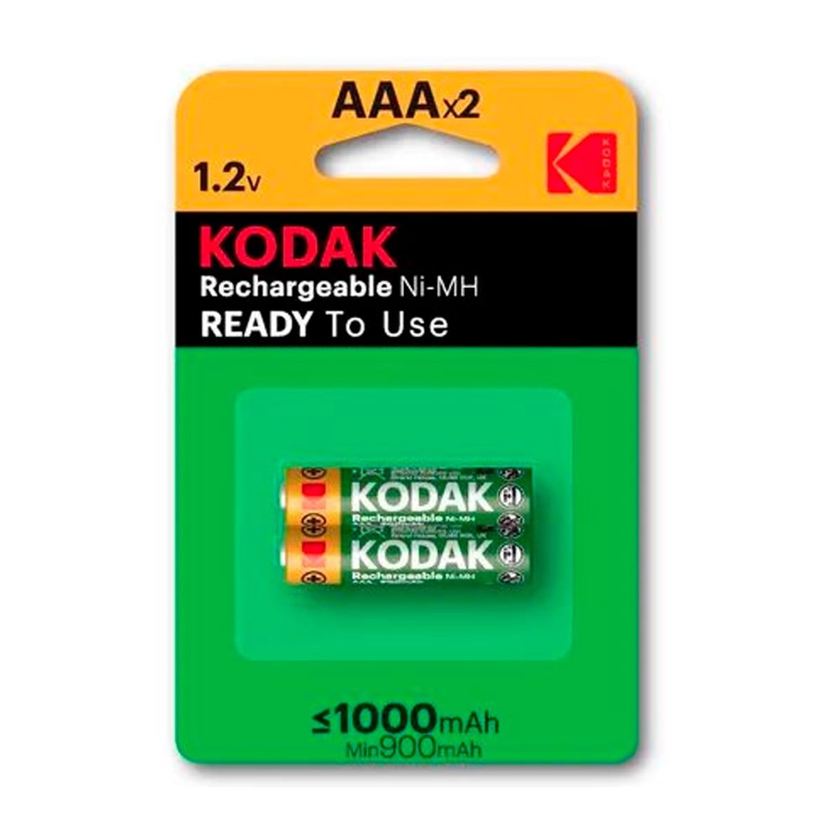 PILA KODAK RECARGABLE AAA 1000 mAh 1 BLISTER