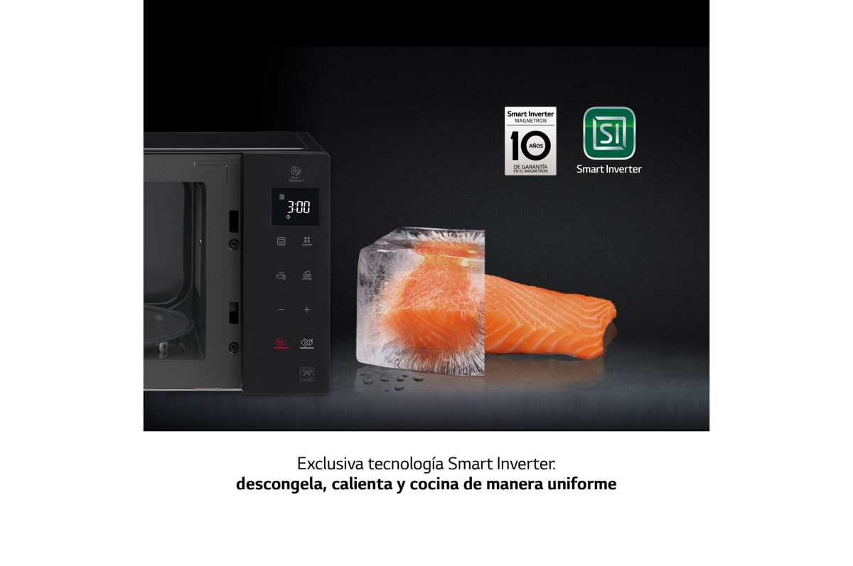 MICR. LG MH6535GIB NEGRO SMART 25L 1000W GRILL