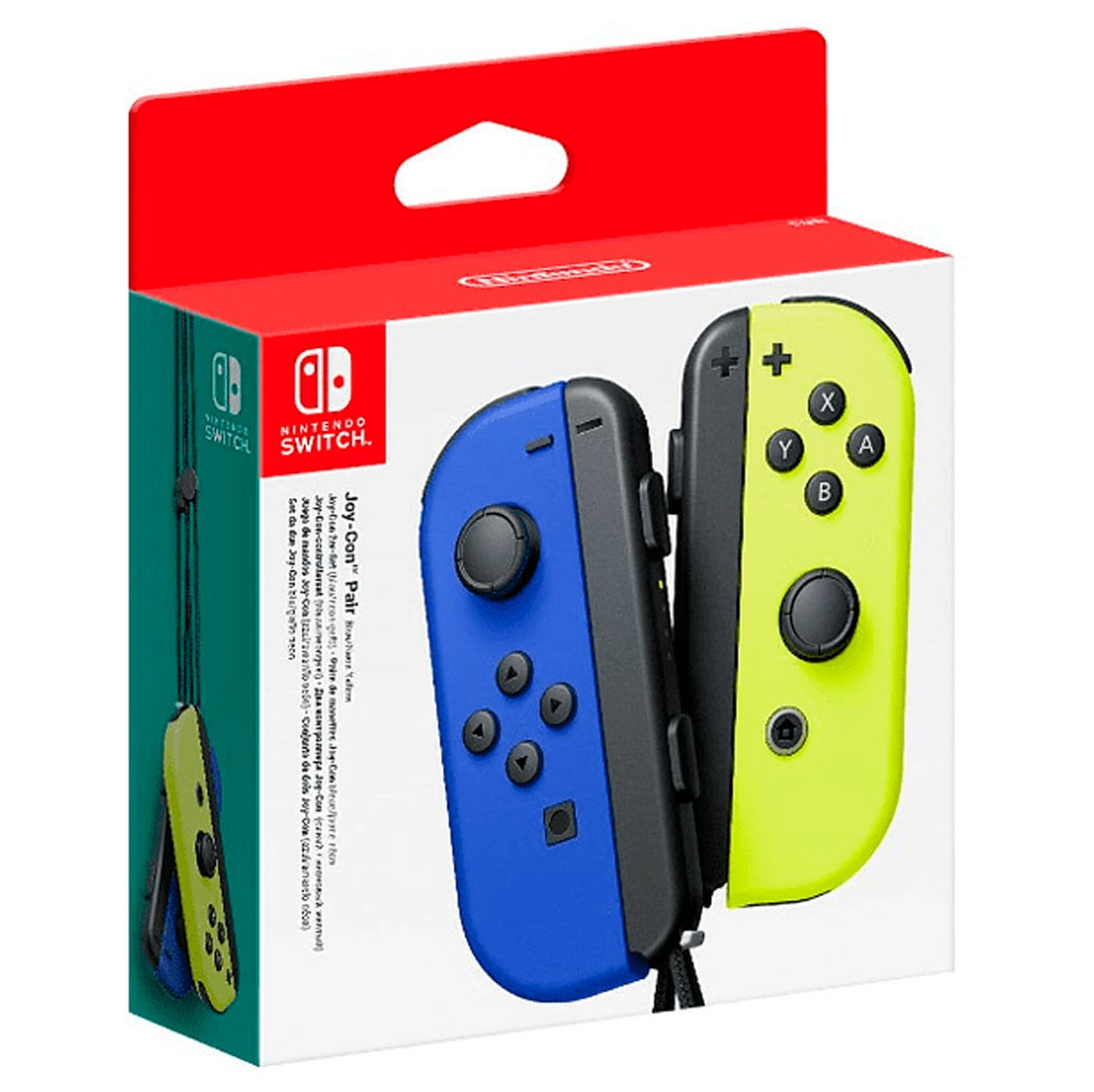 MANDO NINTENDO SWITCH SET IZQ/DER AZUL/AMARILLO