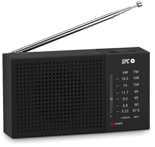 TRANSISTOR SPC 4584N AM/FM ALTAVOZ PILAS