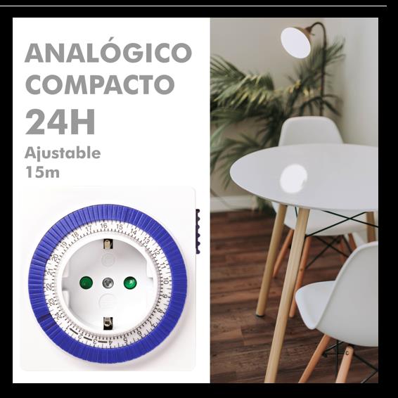 PROGRAMADOR SILVERSANZ ANALOGICO 24 HORAS
