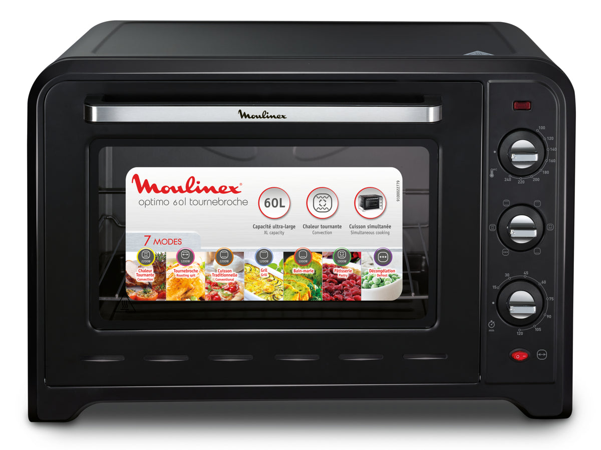 HORNO SOBREMESA MOULINEX OX495810 2200W 60L NEGRO