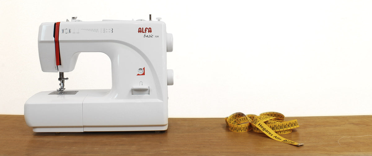 MAQUINA COSER ALFA 720+ 9 PUNTADAS LUZ LED