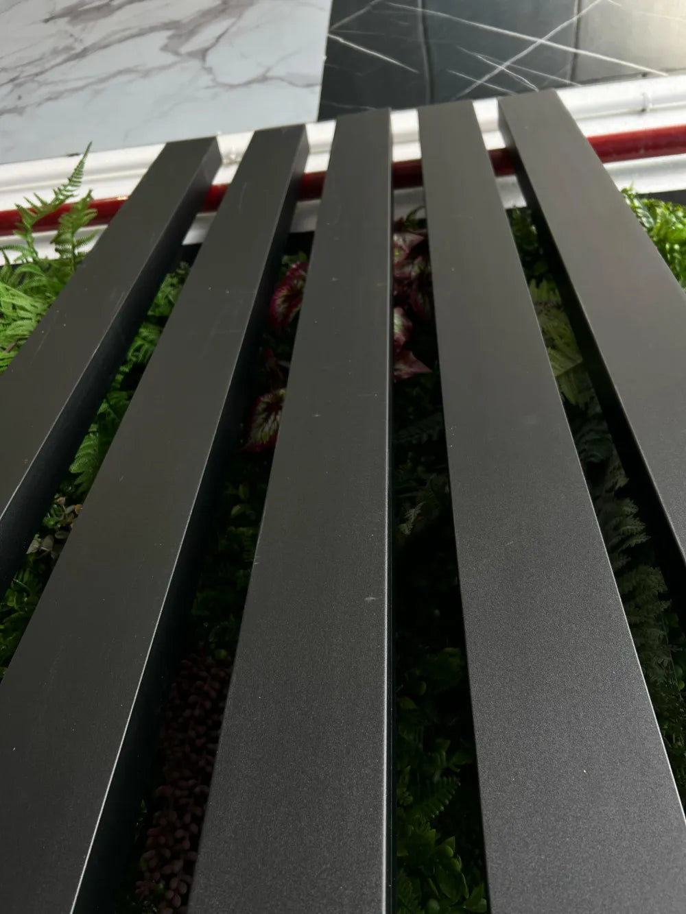 Separador de ambientes PVC 100x50 Negro 290 cm