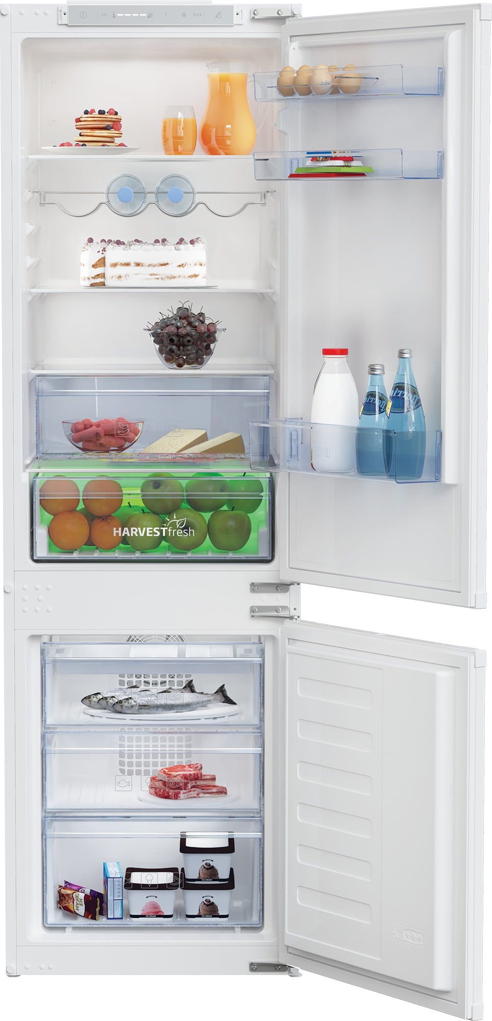 Fotografía principal del frigorífico combi integrable Beko BCHA275E4SN