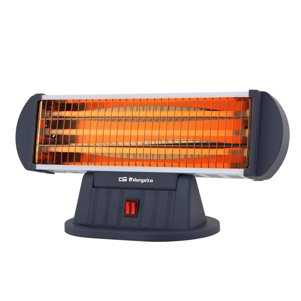 INFRAR. ORBEGOZO BP0204 CUARZO SUELO 1200W NGRO