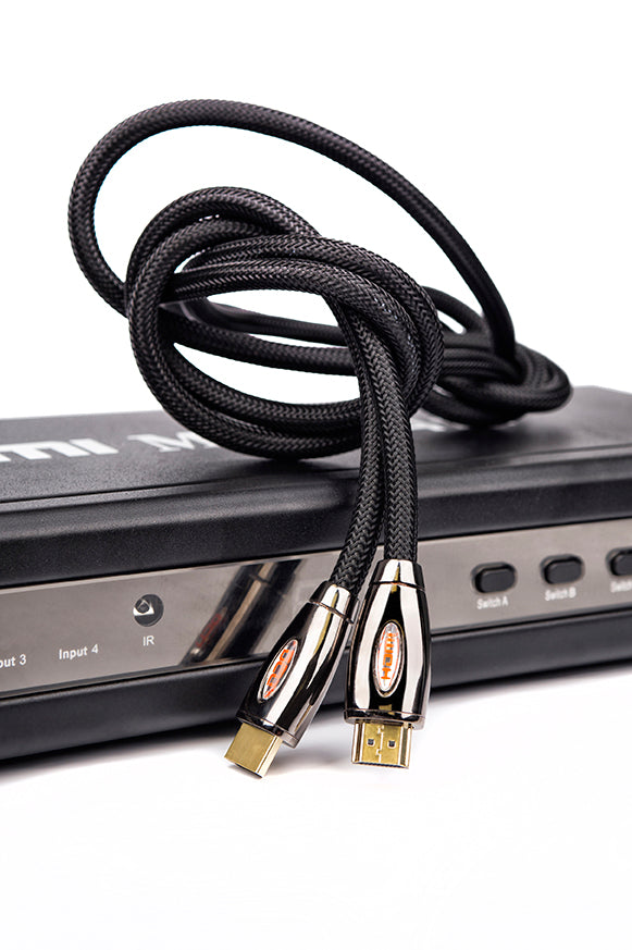 CABLE DCU HDMI METAL PREMIUM 4K 1M