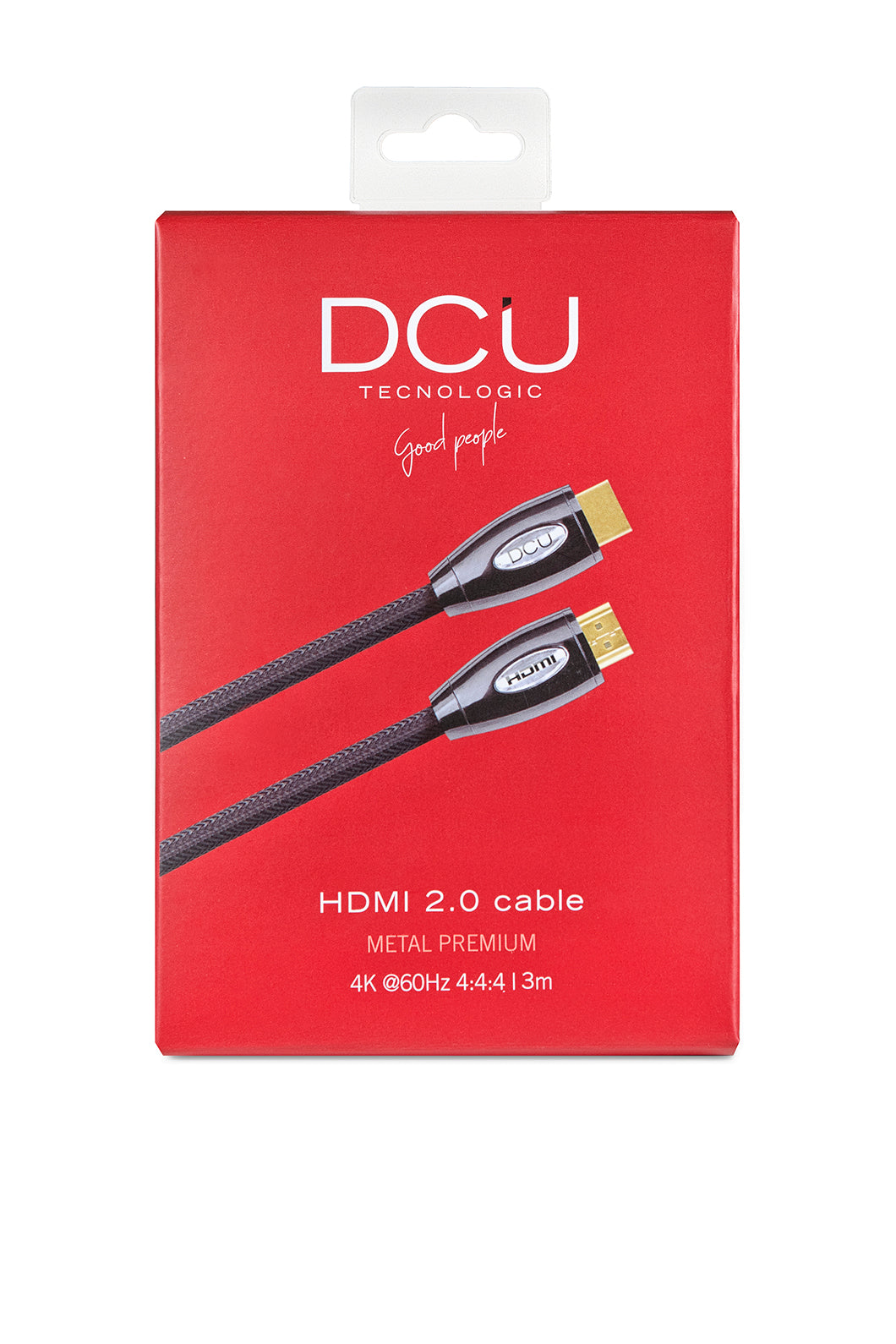 CABLE DCU HDMI METAL PREMIUM 4K 1M