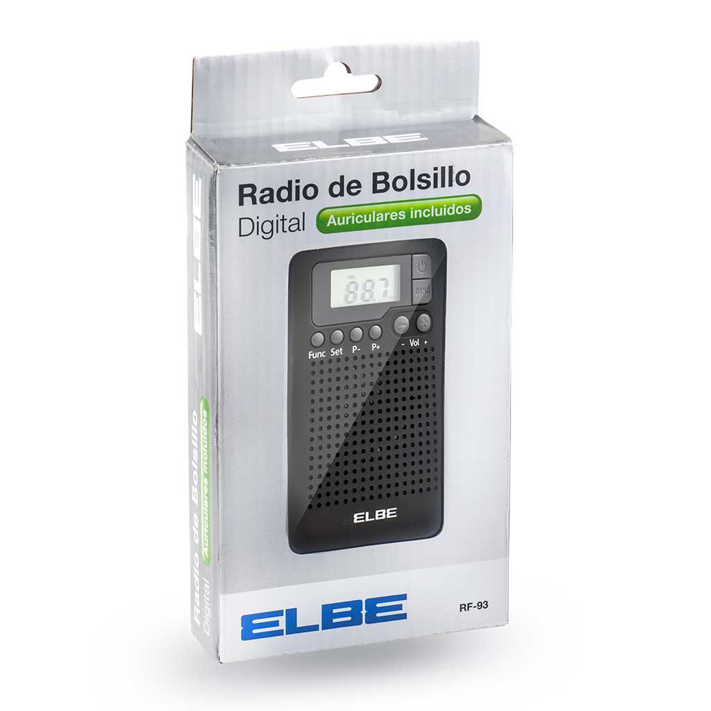 TRANSISTOR ELBE RF93 DIGITAL BOLSILLO