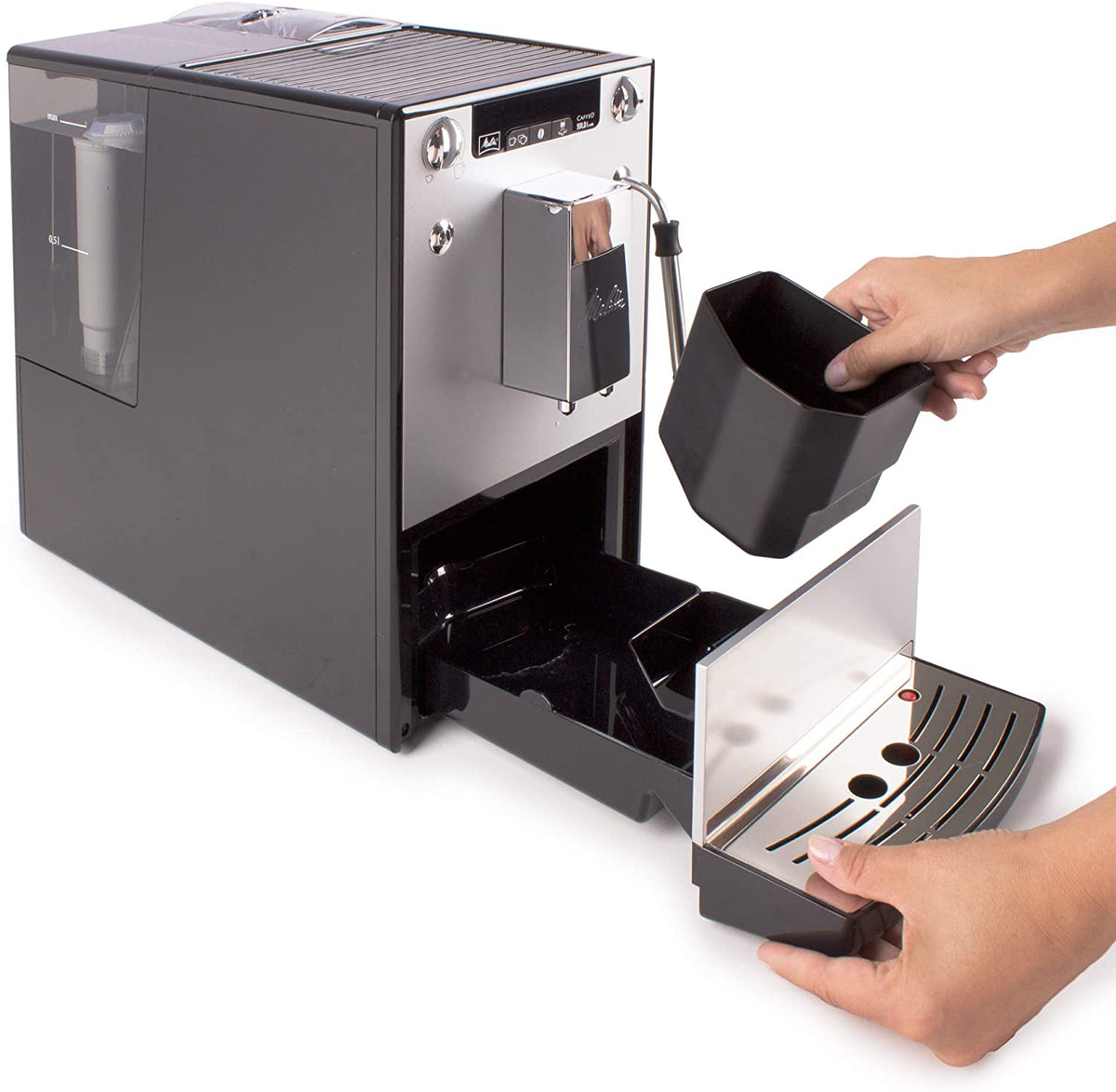CAFET. MELITTA E953-102/202 SOL&MILK PLATA SUPERAU