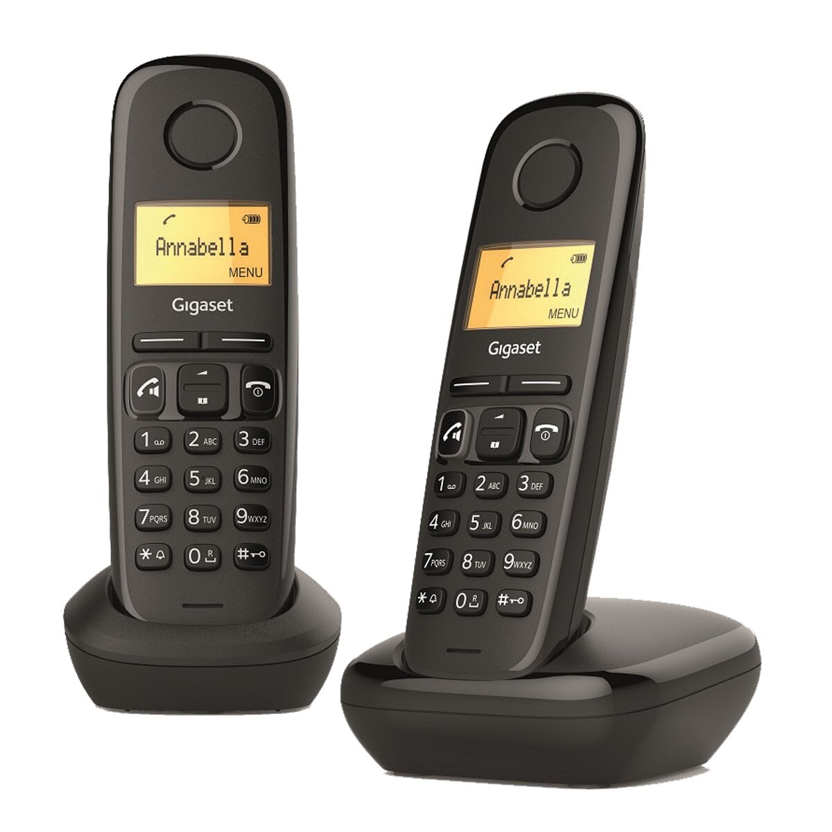 TELEFONO DECT GIGASET A270 NEGRO DUO