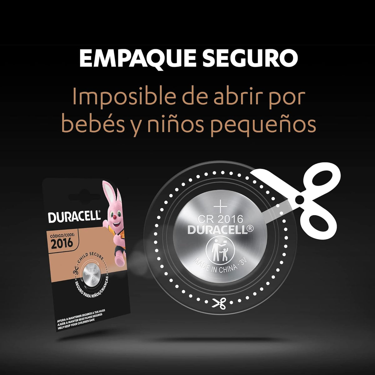 PILA DURACELL BOTON 3V DL2016 K2 1 BLISTER