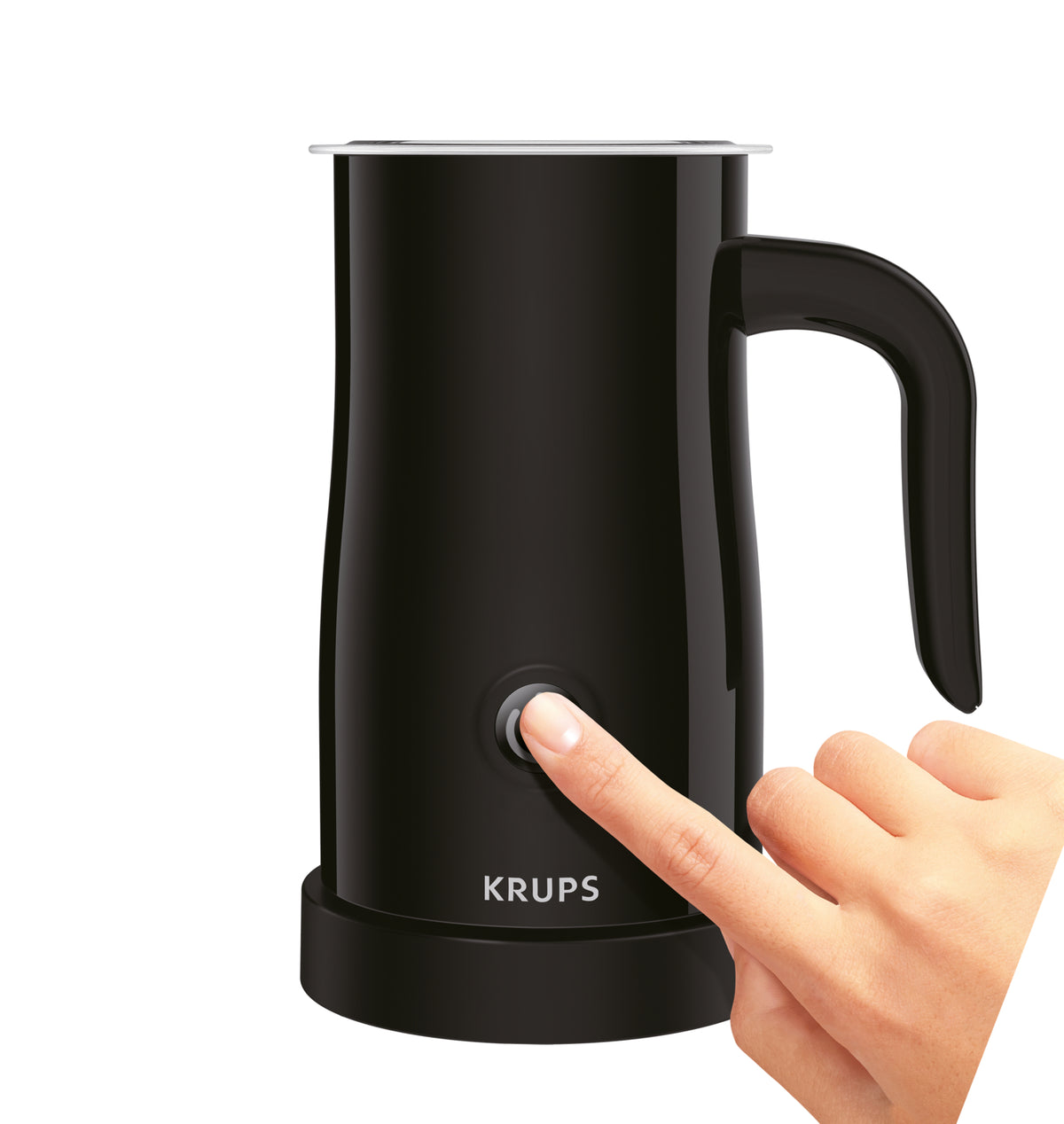 CALIENTA LECHE KRUPS XL100810 ESPUMADOR LECHE NEGR