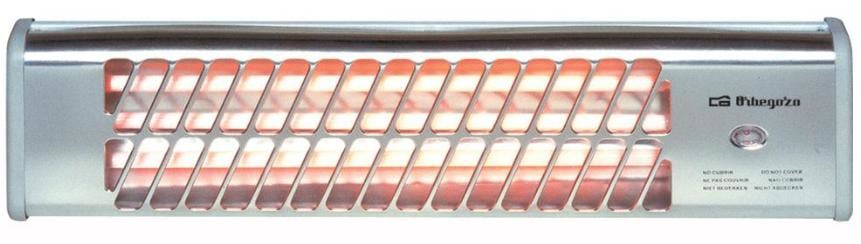 INFRAR. ORBEGOZO BB5000 METALIZADA 1200W PARED