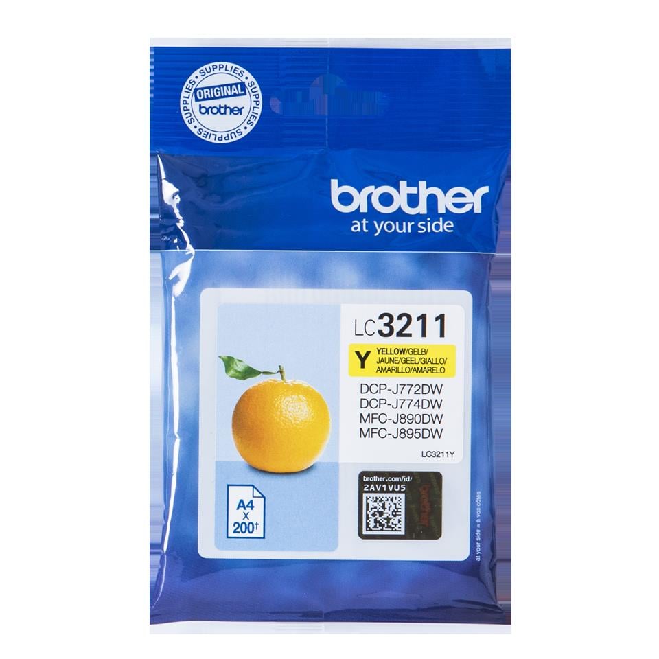 TINTA BROTHER LC3211Y AMARILLO