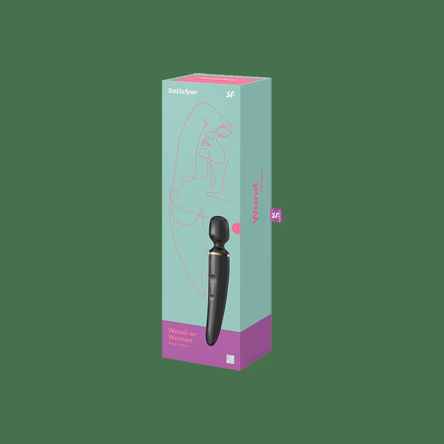 SATISFYER WAND-ER WOMEN BLACK