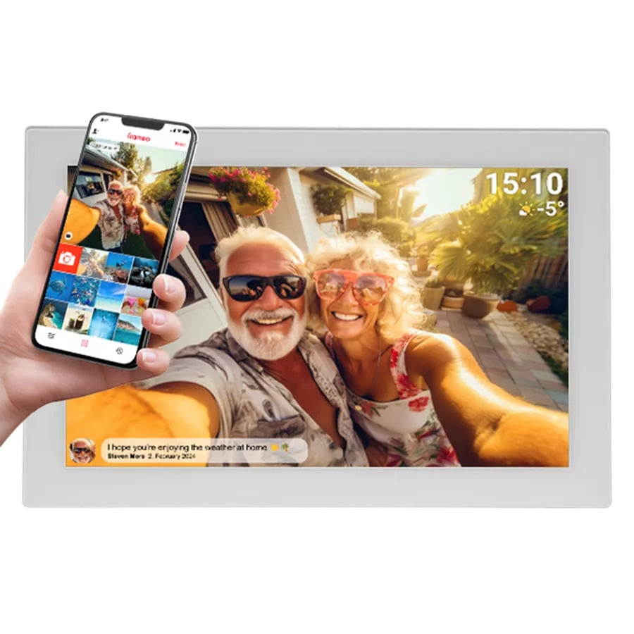 MARCO FOTO DENVER 10,1" PFF-1037W WHITE