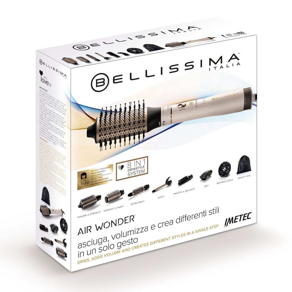 MOLDEADOR BELLISSIMA AIR W. GH20 1100 1000W