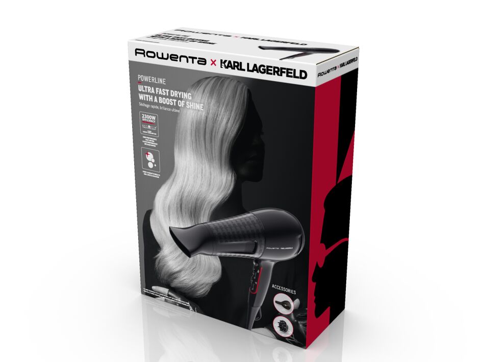 SECADOR ROWENTA CV591L 2300W IONICO KARL LAGERFELD