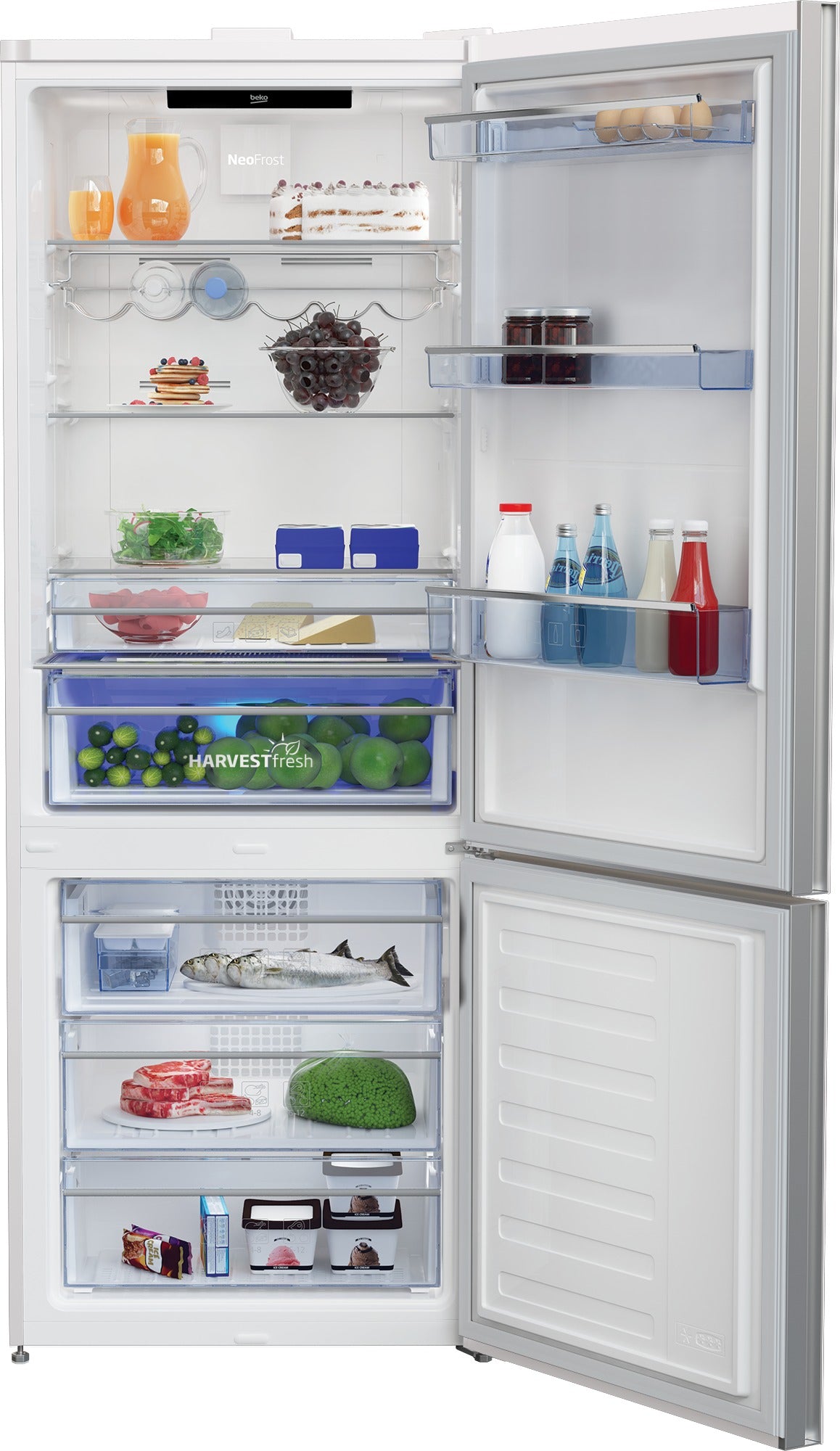 Frigorífico combi Beko RCNE560E60ZGWHN, imagen complementaria 2