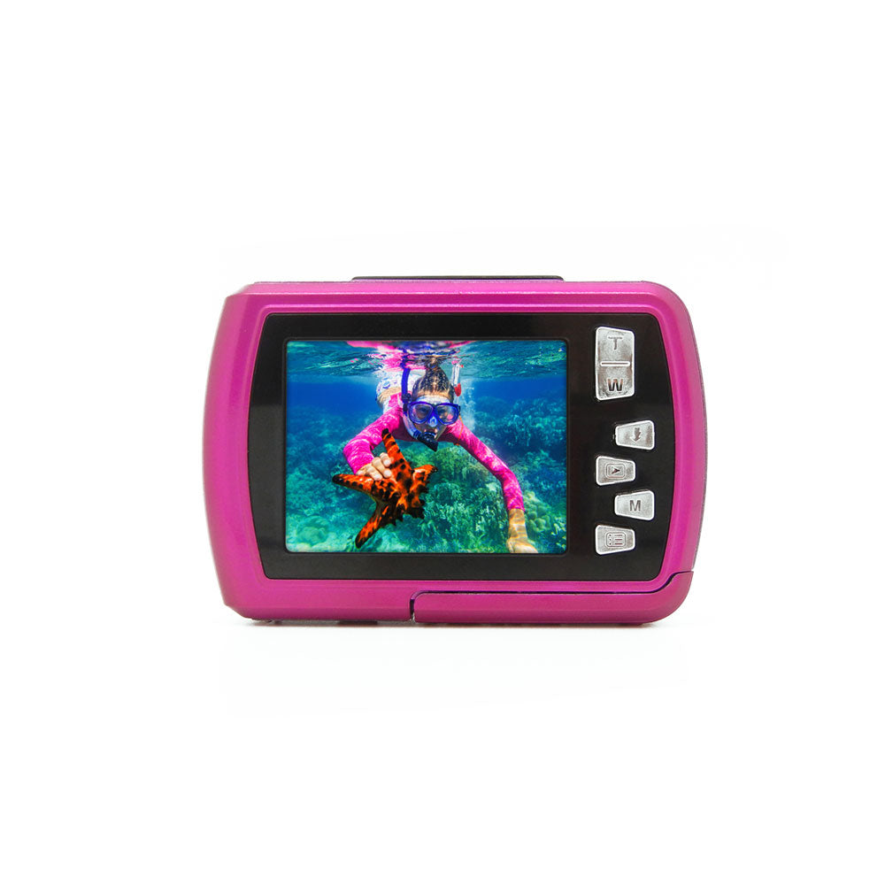 CAMARA AQUAPIX W2024-P SPLASH ROSA SUMERGIBLE