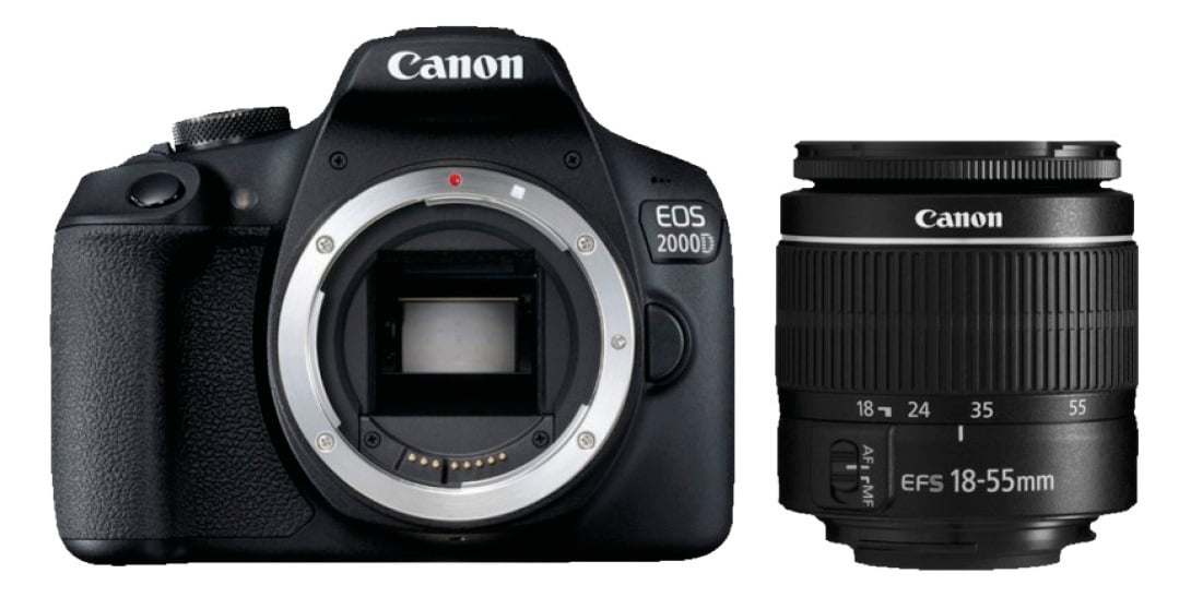 CAMARA CANON EOS 2000D+18 55 DC III