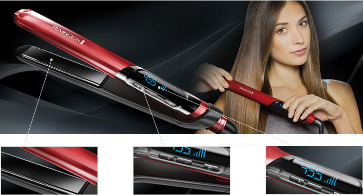PLANCHA PELO REMINGTON S9600 CERAMICA SEDOSA TURBO