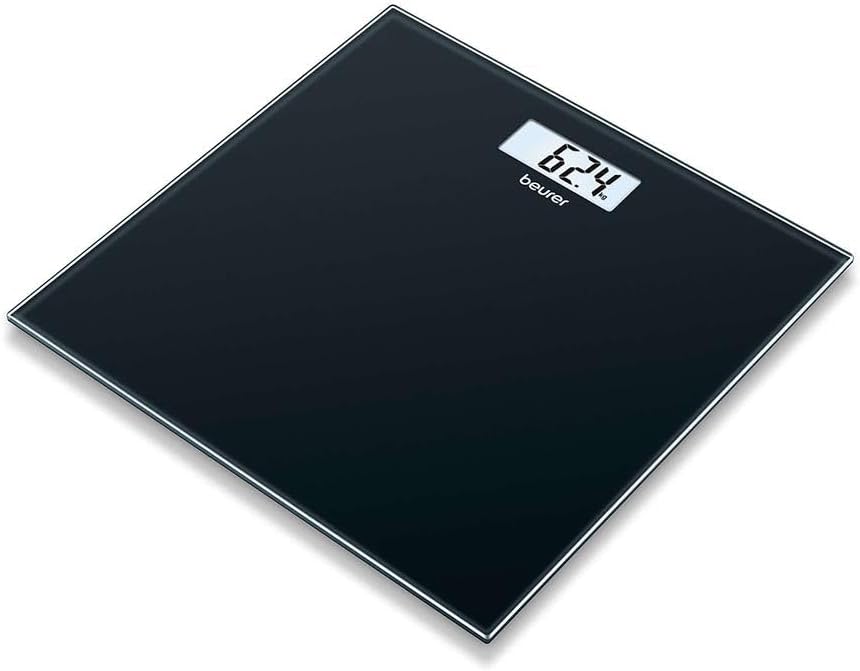 BASCULA BEURER GS10 DIGITAL VIDRIO NEGRA 180K