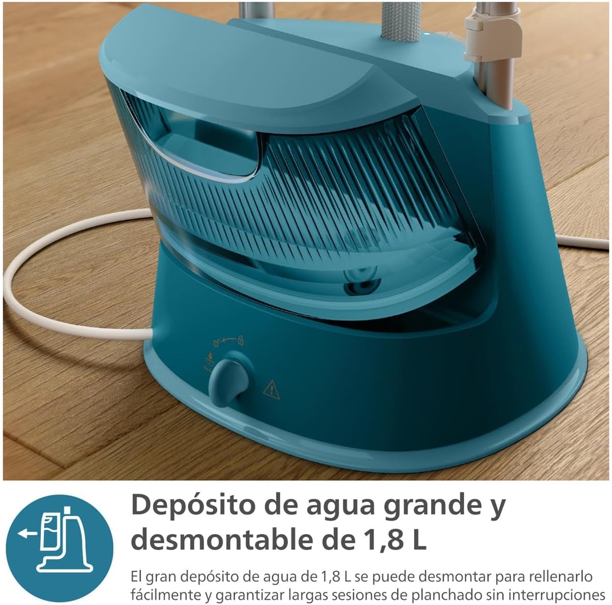 PLANCHA VERTICAL PHILIPS STE1040/20 1800W 1,8L 36G