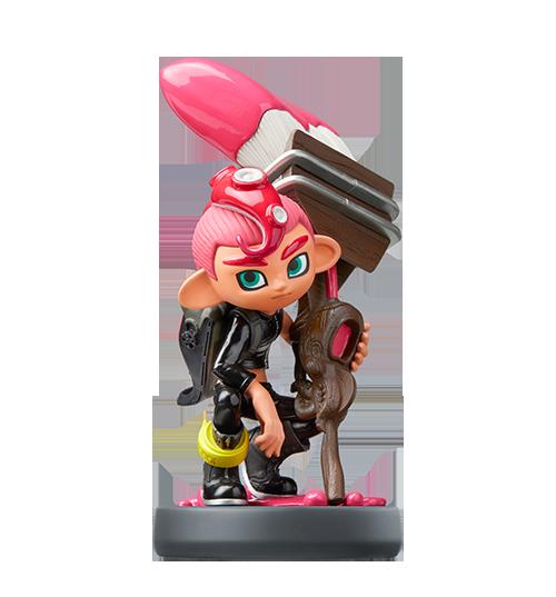 FIGURA AMIIBO OCTOLING GIRL BOY OCTOP