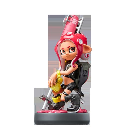 FIGURA AMIIBO OCTOLING GIRL BOY OCTOP