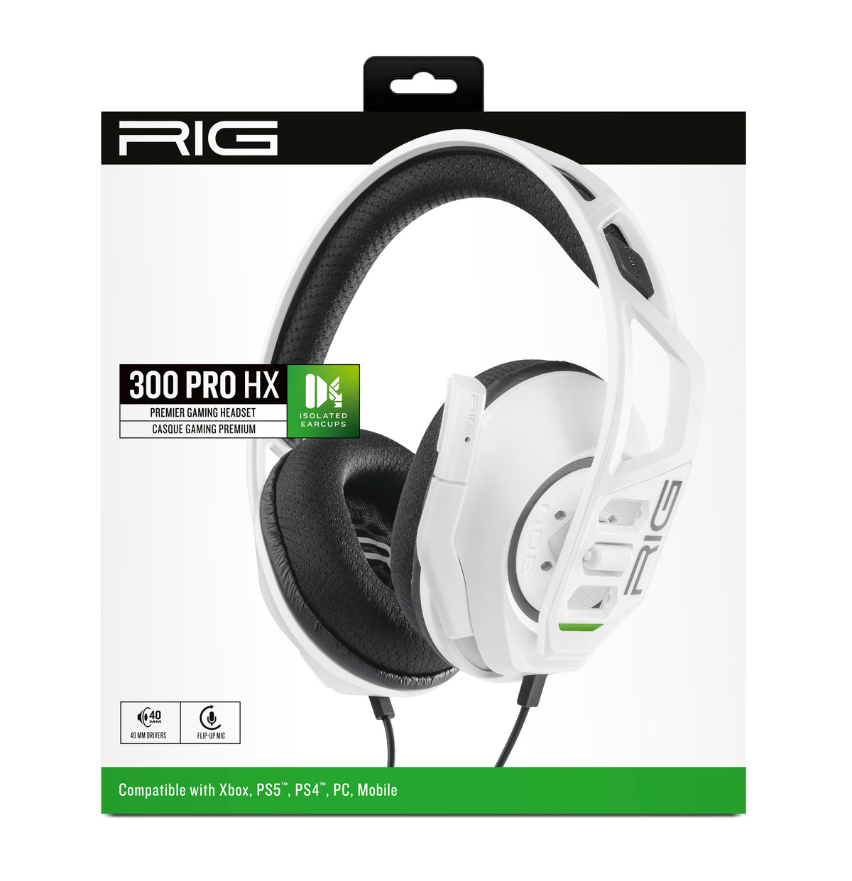 AURICULARES NACON RIG 300HX PRO XBOX X/S Y ONE B